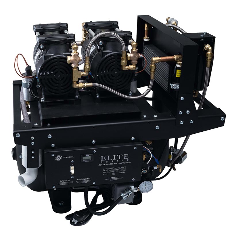Tech West "Elite Series" Dental Air Compressor - ACOR2D1